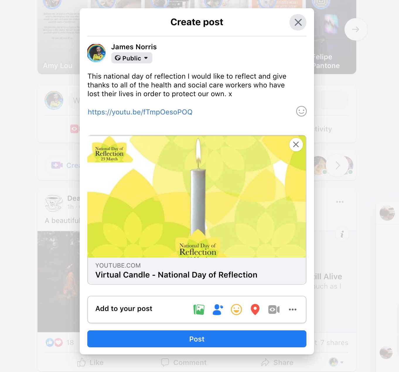 Virtual candles launched for the National Day of Reflection MyWishes News